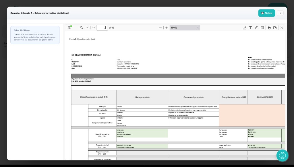 Compila: editor PDF per schede senza campi AcroForm