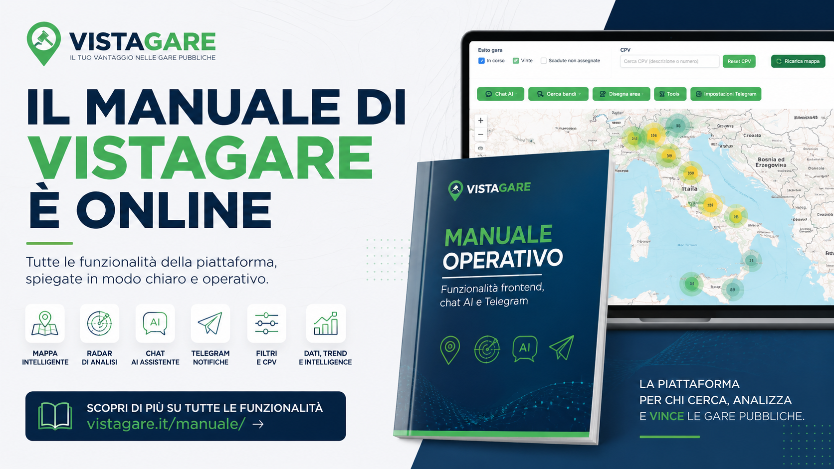 Il manuale di Vistagare è online